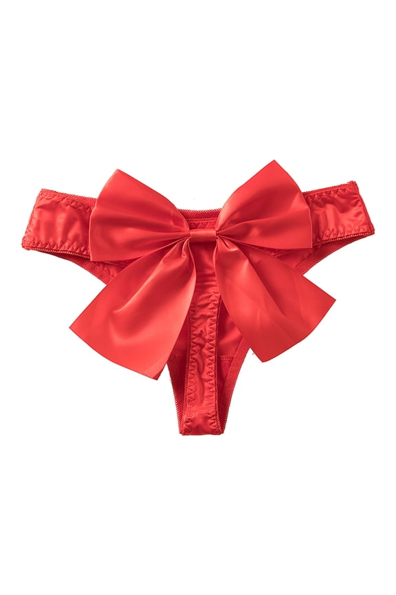 Women Panties Fashion New Pattern Underwear Women Sexy Bow Seamless Breathable Comfortable Thong