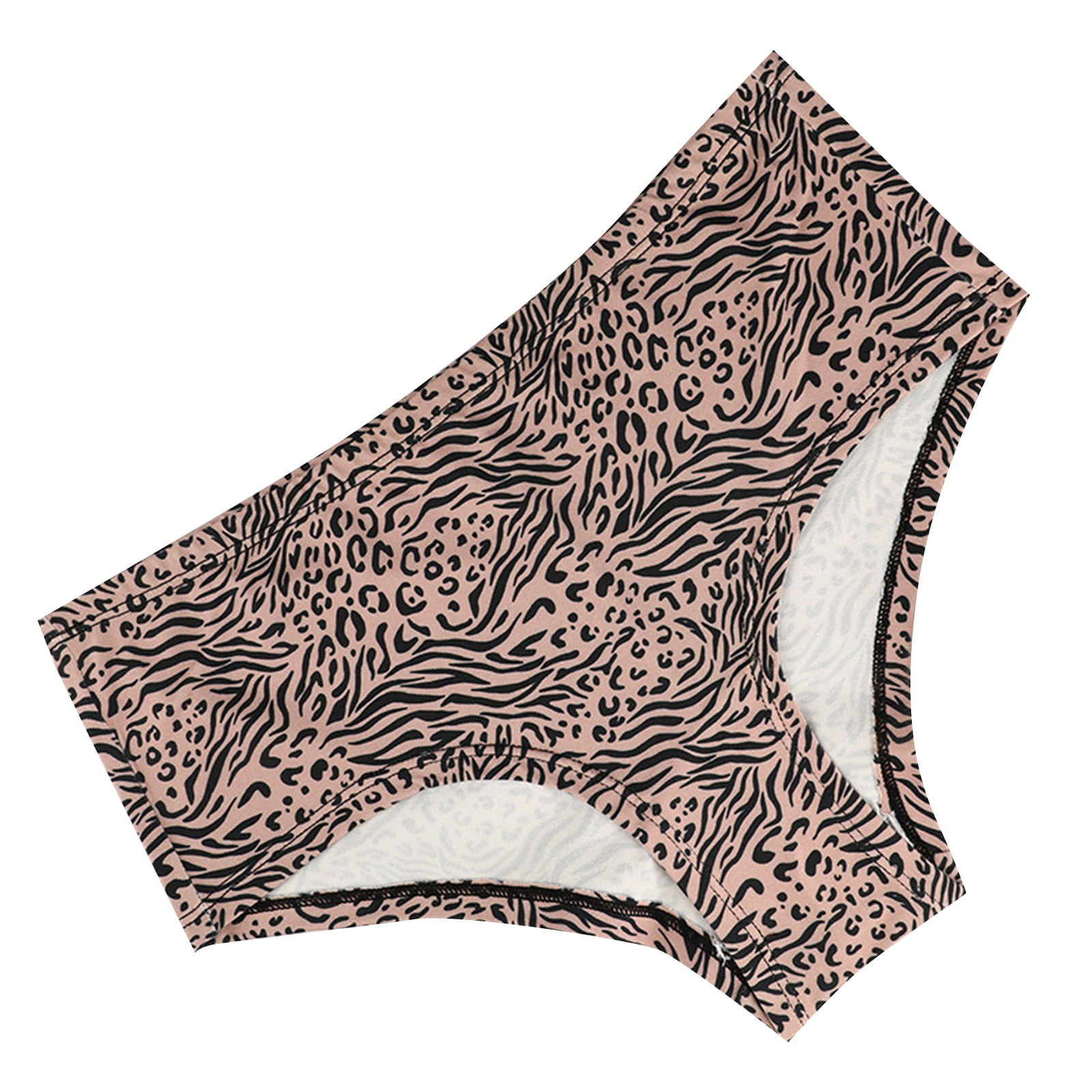 Aligament Panties For Women Leopard Print High Waist Tight Briefs Boxer  Underwear Seamless Breathable Underwear Size M