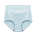 thumbnail image 1 of Women Panties Women's Large Size High Waist Panties Fashionable Women's Panties Underwear for Women Light Blue L, 1 of 3