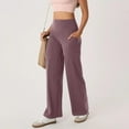 thumbnail image 1 of Women Pants Business Casual Outfits for Women Red Pants Women Women Lounge Pants High Waist Wide Leg Pants Womens Summer Outfits, 1 of 5