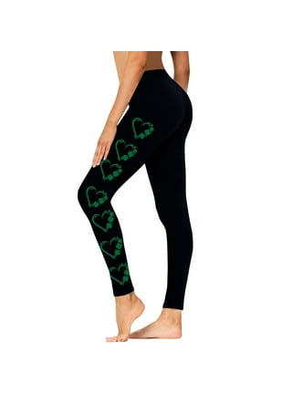 Easter Leggings Women Plus Size Easter Eggs Rabbit Print Yoga Pants High  Waist Tummy Control Butt Lifting Workout Tights, 01-black, Small :  : Clothing, Shoes & Accessories