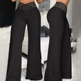 thumbnail image 1 of Women Pants Casual Womens Pants Black Pants for Women Womens Comfy Pants Wide Leg Trousers Women Women's Fall Pants, 1 of 4