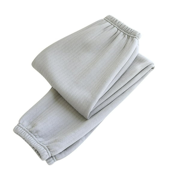 Women Pants MaFYtyTPR Ladies' Casual Solid Color Elastic High Waisted Leg Tied Pants Gray M