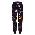 thumbnail image 1 of Women Pants Comfortable Soft Breathable Casual Trousers Pants Fashion Halloween Printed Casual Pants, 1 of 4