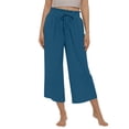 thumbnail image 1 of Women Pants High Waisted Trousers Baggy Pants Capris Pants Women Casual Comfortable Pants Women’s Clothes, 1 of 5