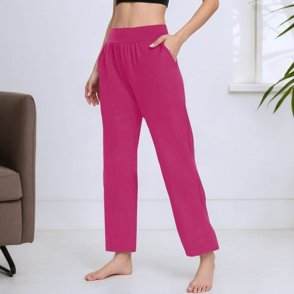 Women Pants Ladies Casual Pants Red Pants Womens Comfy Pants Wide Leg Pants Woman Women Fall Pants