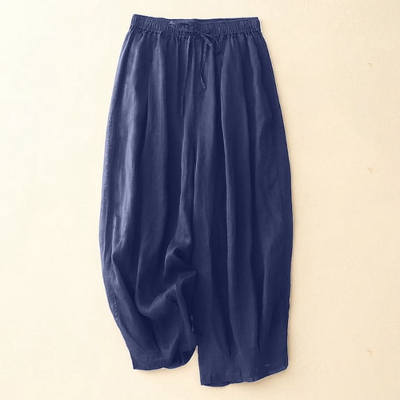 Women Pants Wide Leg Dress Pants Baggy Blue Pants Womens Pants Casual Soft Pants Cute Pants