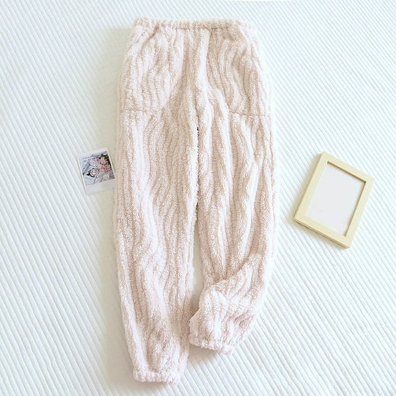 Women Pants Winter Warm Flannel Casual Pants Home Fashion Pajama Pants Casual Pants plus Size Casual Pants Suits for Women Womens Pants Casual Petite Business Casual Womens Pants Women Beach Clothes