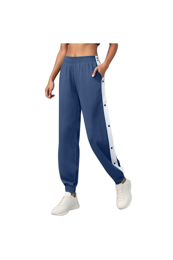 Women Pants Women Casual Pants Navy Baggy Pants Womens Lounge Pants Wide Leg Pants for Womens Capris for Summer