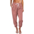 thumbnail image 1 of Women Pants Women Pants Casual Pink Pants Womens Loose Pants High Waisted Trousers With Pockets Womens Capris for Summer, 1 of 6