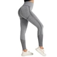 thumbnail image 1 of Women Peach Butt Yoga Leggings – High Waisted Tummy Control Seamless Stretch Workout Pants, Black Leggings Women Sculpting Athletic Bottoms For Gym Training, 1 of 4