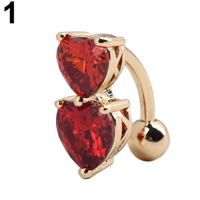 Peach belly 2024 button ring