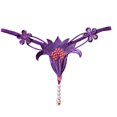 thumbnail image 1 of Women Pearls Massage G-String Thong Panty Pearls Beads Panties Erotic Thong Lingerie T-Back G-String Underwear Gifts, 1 of 21