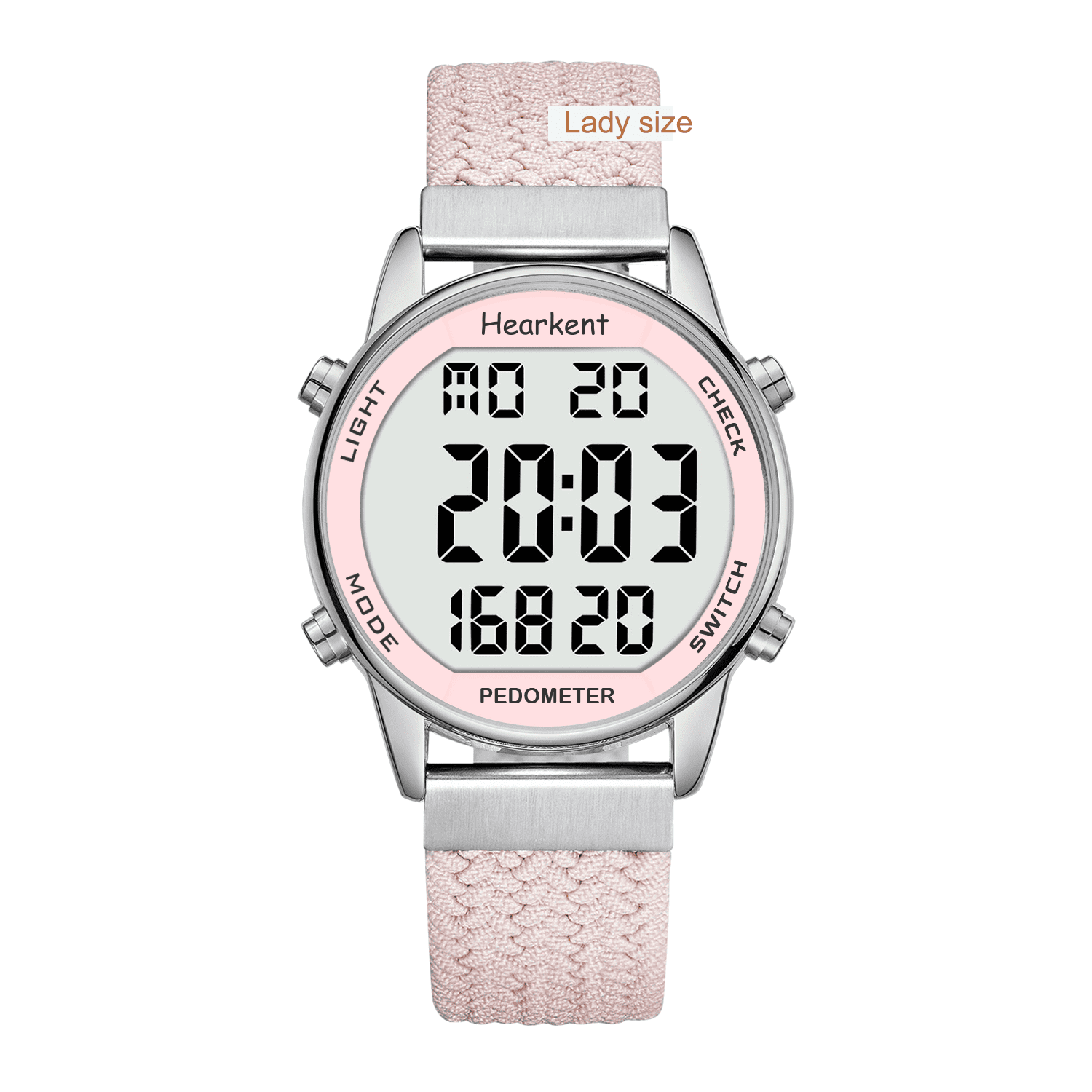 Women Pedometer Watch-Step Tracker Watch with Calories Counter-Non ...