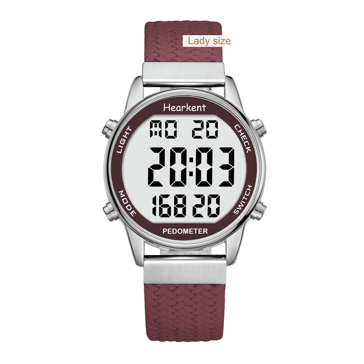 Women Pedometer Watch-Step Tracker Watch with Calories Counter-Non ...
