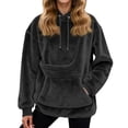 thumbnail image 1 of Women Pet Care Hoodie Petcare Pullover Tops Pet Carrier Kangaroo Pouch Hoodies with Dog Cat Pouch Black L, 1 of 5