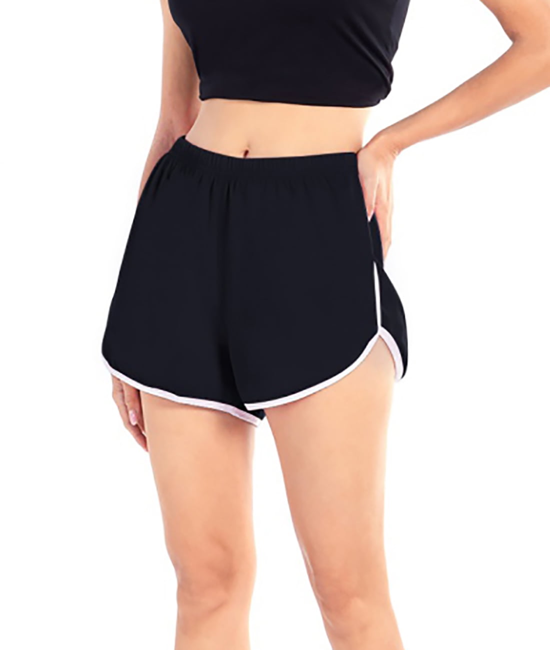 Women Petite's Workout Shorts Yoga Dance Short Pants Sport Shorts Summer  Athletic Cycling Hiking Sports Comfy Shorts Summer Exercise Bottoms,S-4XL 