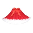 thumbnail image 1 of Women Petticoat Underskirt Vintage Cute Tulles Princess Short Skirt Ruffled Layered Tutus Red One Size, 1 of 2