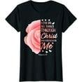 thumbnail image 1 of Women Philippians 4:18 Christian Bible Verse Religious Gifts Women T-Shirt Black Tee, 1 of 5