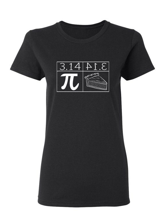Women Pi Equals Pie Math Pun Graphic T-Shirt