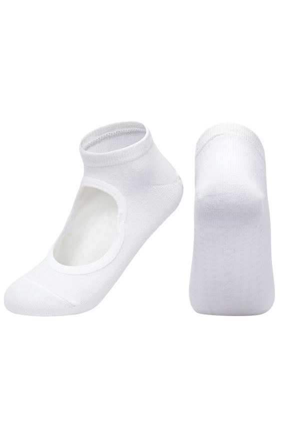 Women Pilates Socks Slip Pilates Socks Full Toe Socks Ankle Fall Grip Sock for Fitness Dance