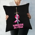 Women Pillow Gifts Women Pink Ribbon Cancer Cancer Awareness Pink