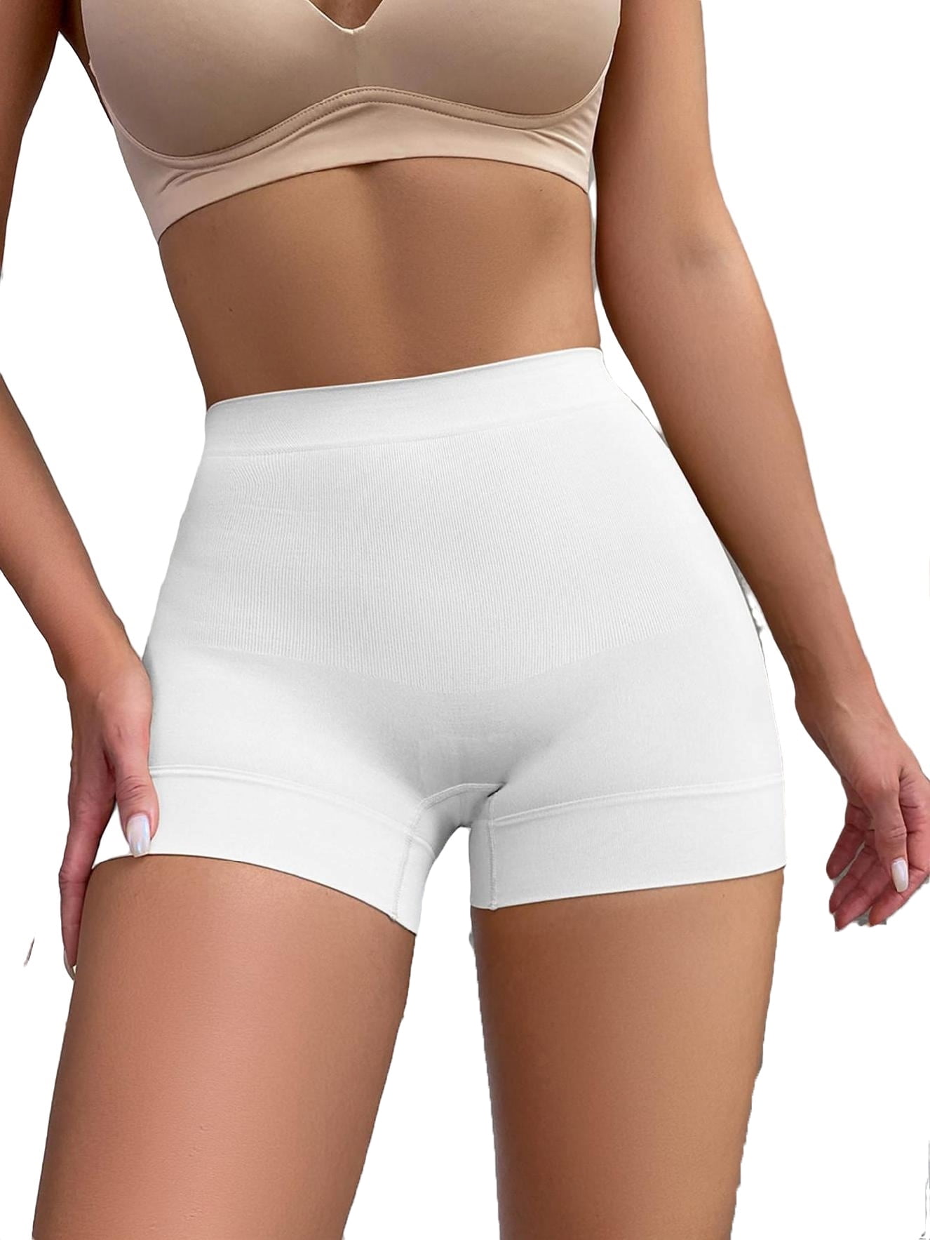White sale shapewear shorts
