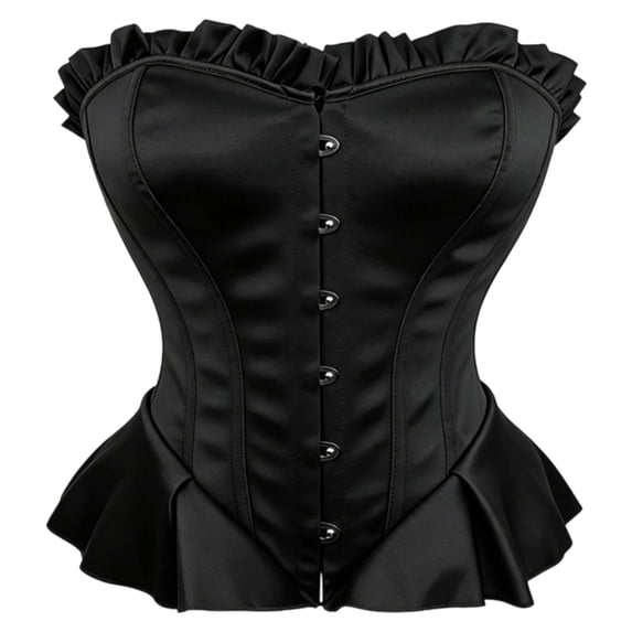 Women Plus Size Corset Lace Up Corset Bustier Bodyshaper Casual Waist Cincher Shaping Underwear Shapewear