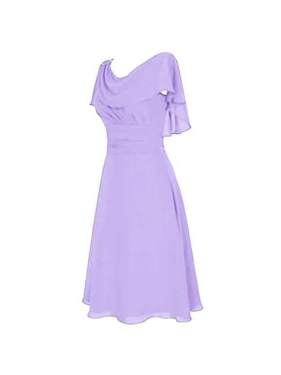 Women Plus Size Dresses Formal Wedding Bridesmaid High-waist Party Ball Prom Gown Cocktail Dress