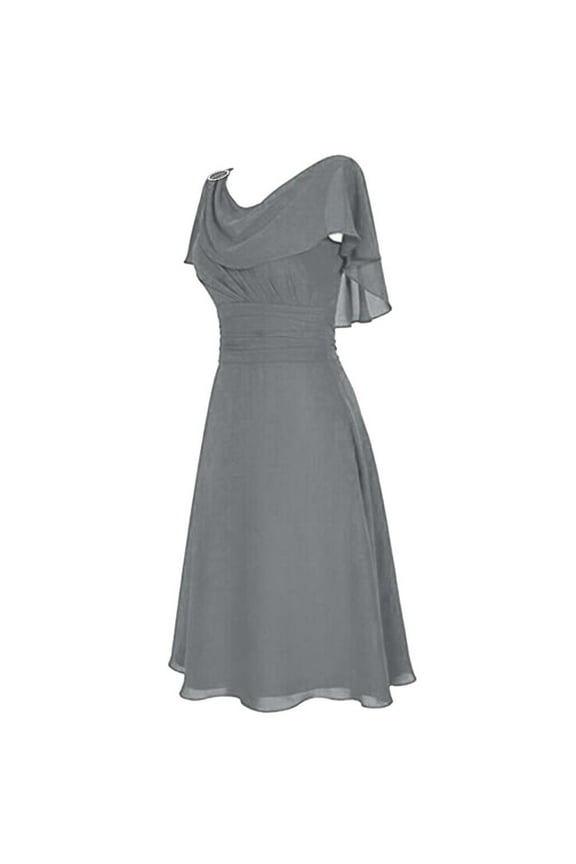 Women Plus Size Dresses Formal Wedding Bridesmaid High-waist Party Ball Prom Gown Cocktail Dress