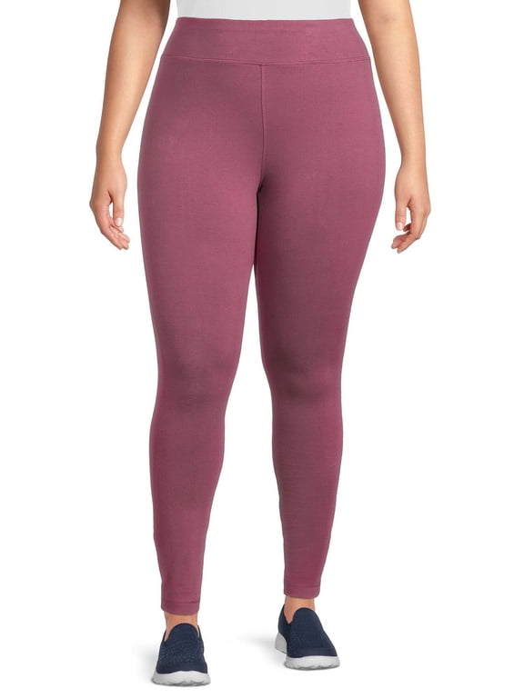 Women Plus Size Dri More Ankle Leggings, 28"