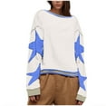 thumbnail image 1 of Women Plus Size Hoodies Loose Tie-Dye Printing Hooded V-neck Pocket Long Sleeve Sweatshir, 1 of 6