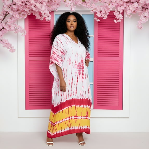 Women Plus Size Kaftans Dresses for Womens Caftans Long Maxi Dress Kimono Dress wear Caftan Online
