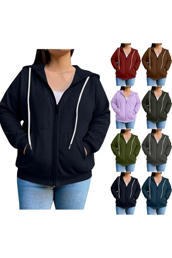 Women Plus Size Long Sleeved Pullover Hooded Women's Casual Hooded Long Sleeve Ladies Loose Sweatshirt Tops