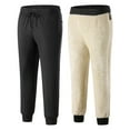 thumbnail image 1 of Women Plus Size Pants Women's Large Size Warm And Thickened Plush Men's And Women's Lamb Down Cotton Pants, 1 of 9