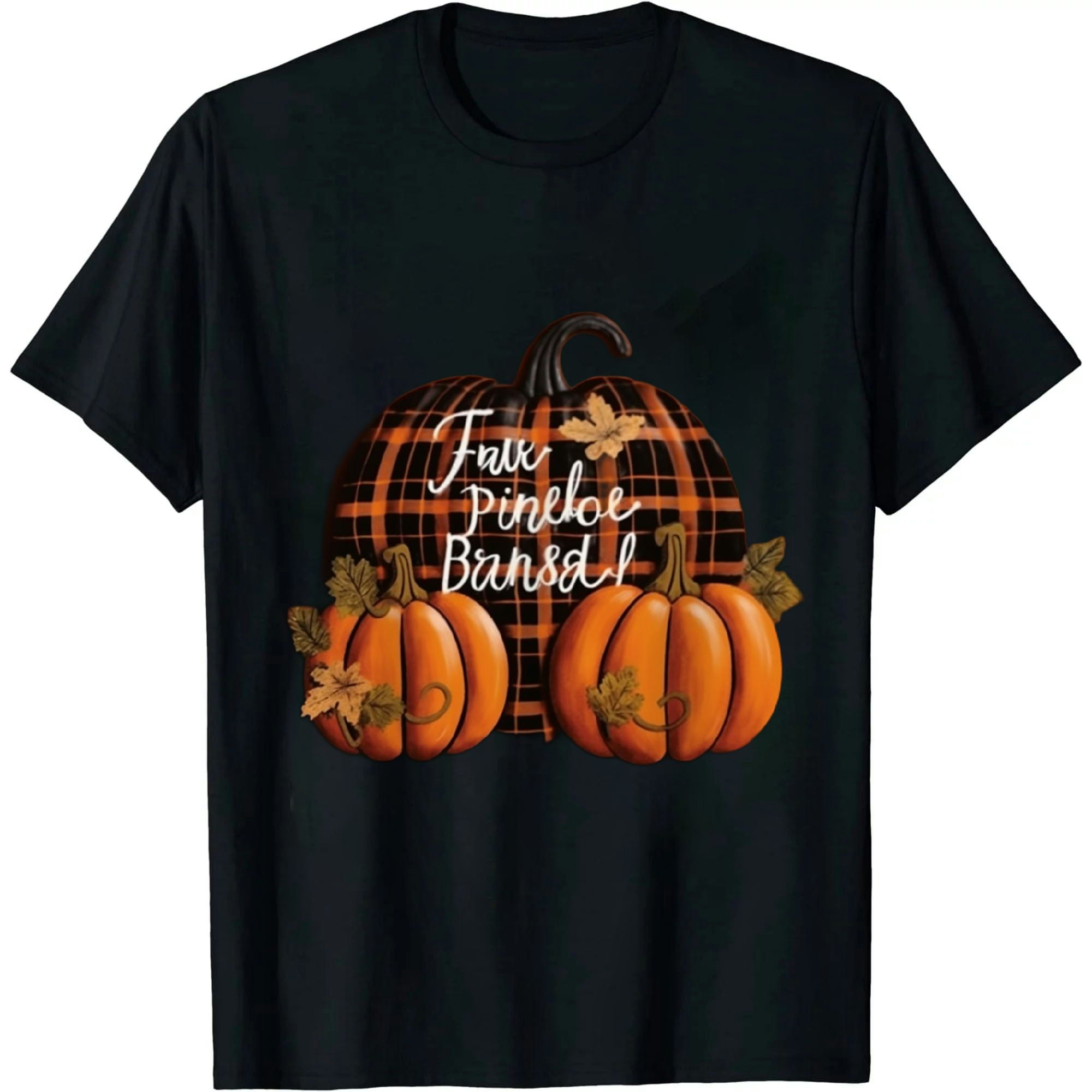 Halloween Pumpkins Women's Bamboo/Cotton Short Sleeve Scoop Neck Printed T-Shirt main image 1