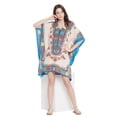 thumbnail image 1 of Women Plus Size Short Tunic Dress for Women Casual Polyester Short Caftan Dress Ladies Kimono Beach Cover-Ups Kaftan Online By Oussum, 1 of 7