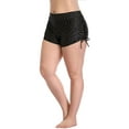 thumbnail image 1 of Women Plus Size Swim Shorts Drawstring Boyleg Swimsuits Bottoms Board Shorts, 1 of 8