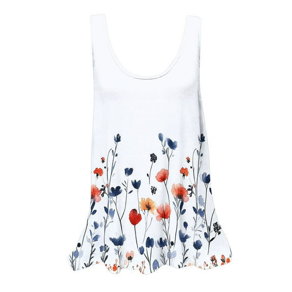 Women Plus Size Tank Tops Sale Women Printed Tank Tops Sleeveless Tank Shirts Lightweight Summer Tank Top Basic Graphic Tank Tops