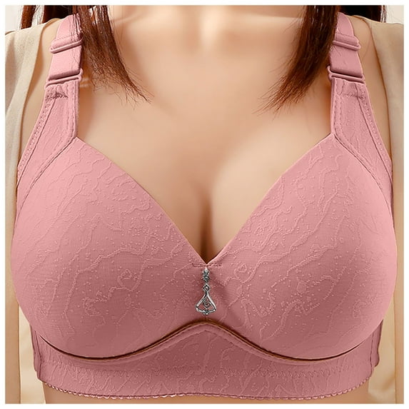 Women Plus Size No Wire Bra Middle Age And Elderly Thin Underwear Comfort Bra Woman's Bras Sports Bra Support Women Sports Bra High Support Breathable Sports Bra Sports Brawls for Women Bras for Women