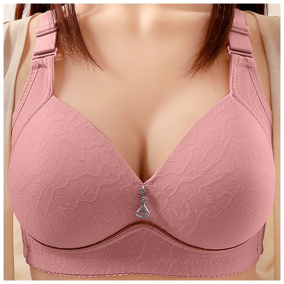 Women Plus Size No Wire Bra Middle Age And Elderly Thin Underwear Comfort Bra Woman's Bras Sports Bra Support Women Sports Bra High Support Breathable Sports Bra Sports Brawls for Women Bras for Women