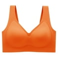 thumbnail image 1 of Women Plus Size Wirefree Bras for Women Full Coverage No Underwire Everyday Bras Comfortable Wireless Padded Bras, 1 of 7