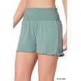 thumbnail image 1 of Women & Plus Stretch Workout Running Tight Leggings with Wide Waistband & Pockets, 1 of 4