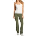 thumbnail image 1 of Women & Plus Workout Fitness Stretch Comfy Lounge Flare Slim Fit Yoga Pants, 1 of 3