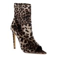 thumbnail image 1 of Women Pointy Peep Toe Stiletto Mid Calf Boot 18954, 1 of 6