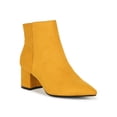 thumbnail image 1 of Women Pointy Toe Block Heeled Booties 19498, 1 of 6
