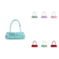 thumbnail image 1 of Women Polka Dot Jelly Shoulder Handbag, Mini Baguette Underarm Purse, Lightweight Waterproof Casual Small Handbag for Daily Shopping Dating Street Wear Multiple Candy Colors, 1 of 6