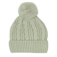 thumbnail image 1 of Women Pom Pom Beanies Hat, Winter Hats for Women Cold Weather Warm Knit., 1 of 2