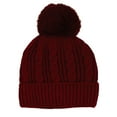 thumbnail image 1 of Women Pom Pom Beanies Hat, Winter Hats for Women Cold Weather Warm Knit., 1 of 2