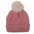 thumbnail image 1 of Women Pom Pom Beanies Hat, Winter Hats for Women Cold Weather Warm Knit., 1 of 2